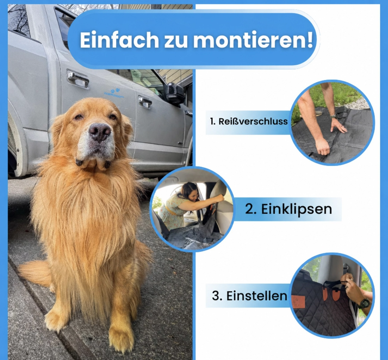 Arcticpaws - Autositzschutz
